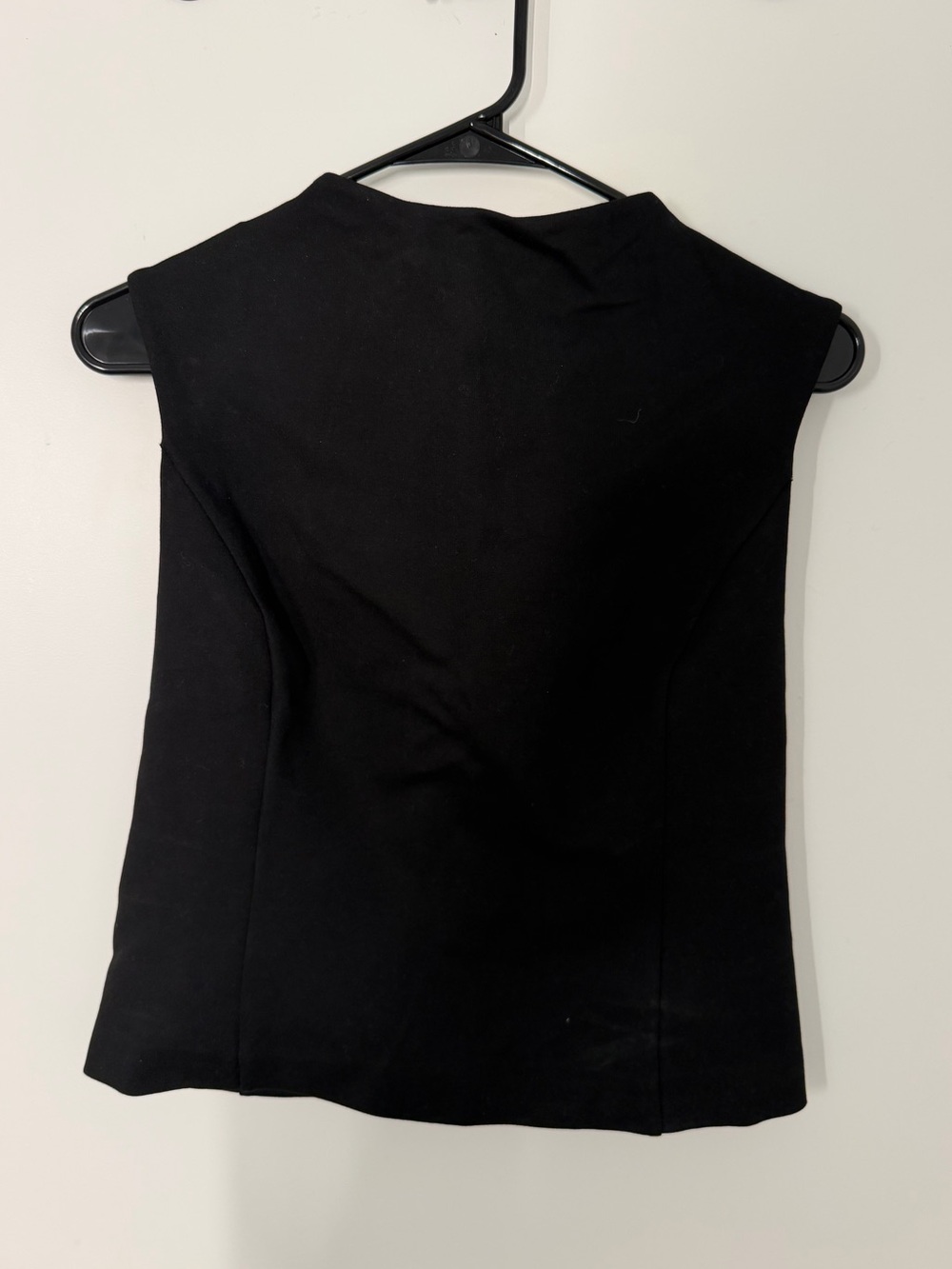 Banana Republic Black Mock Neck Tank Sleeveless